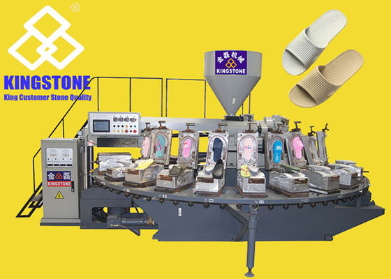 Automatic Plastic Injection Moulding Machine For PVC Flip Flop Chappal