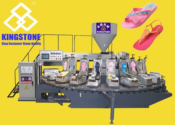 25.5KW Rotary Shoe Injection Moulding Machine for slippers shoes