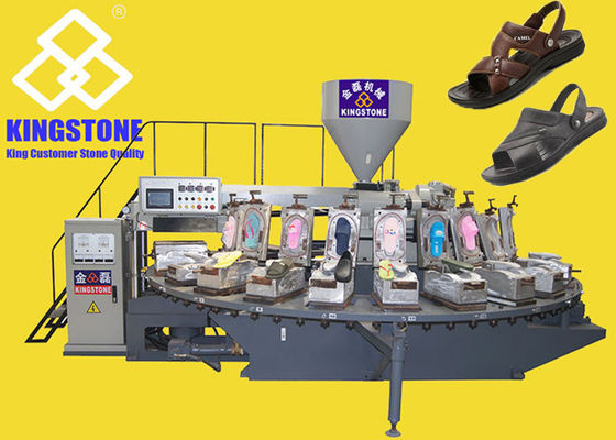 24 Station 175 Pairs/Hour Plastic Flip Flop Making Machine