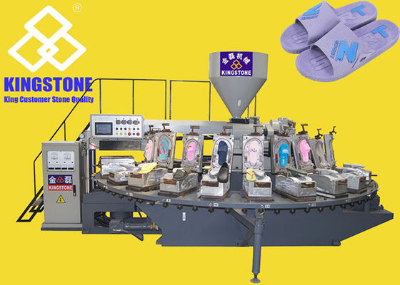 24 Station Air Blow PVC Flip Flop Slipper Chappal Making Machine