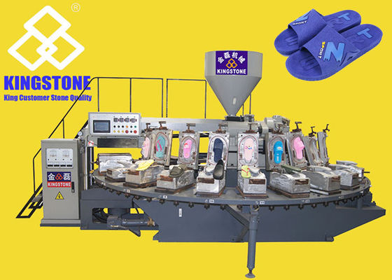 135 Pairs/Hour Rotary Table Hawai Chappal Making Machine