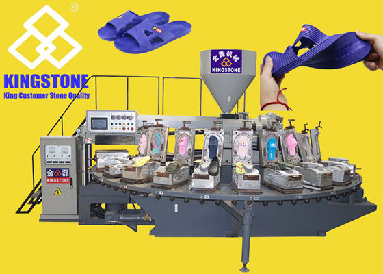 PVC Plastic Slipper Manufacturing Rotary Table Machine