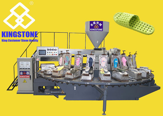 150 Pairs/Hour 24 Station Plastic Slipper Chappal Making Machine