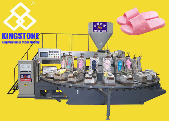 200 Pairs/Hour 24 Station PVC Rubber Slipper Making Machine