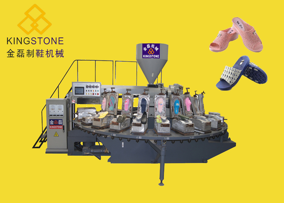 Automatic Rotary Table Shoe Making Production Line With Color Mixer