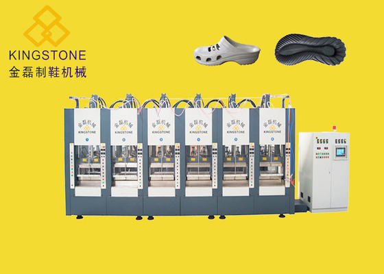 One Color EVA Foamging Shoe / Slippers Sandals / Sole Injection Molding Machine