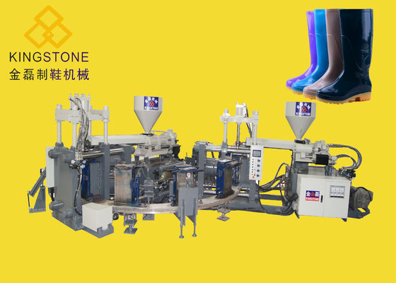 12 / 16 Station Rotary Table Safety Shoes Making Machine Automatic