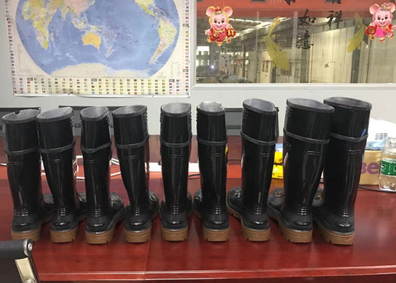 Recyclable PVC Gumboots/ Boot Making Machine 12 Station With Automatic Opener