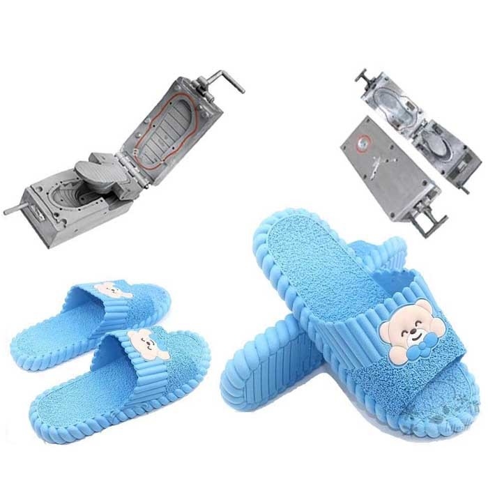 PVC Flip Flop Slipper Shoe Sole Mold, Aluminum Single Color For Sports Shoes